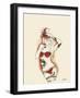 Pin Up-Emma Steel-Framed Giclee Print