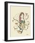 Pin Up-Emma Steel-Framed Giclee Print