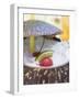 Pina Colada with Cherries and Lime (Close-Up)-Foodcollection-Framed Photographic Print