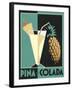 Pina Colada-Brian James-Framed Art Print