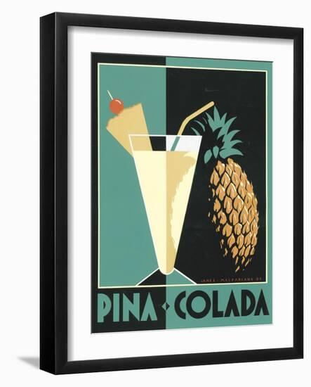 Pina Colada-Brian James-Framed Art Print