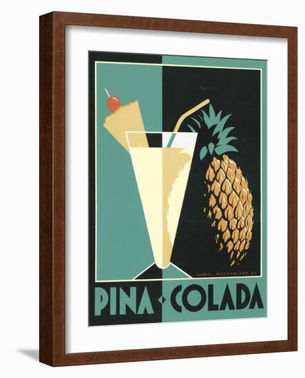 Pina Colada-Brian James-Framed Art Print