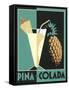 Pina Colada-Brian James-Framed Stretched Canvas