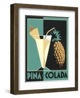 Pina Colada-Brian James-Framed Art Print