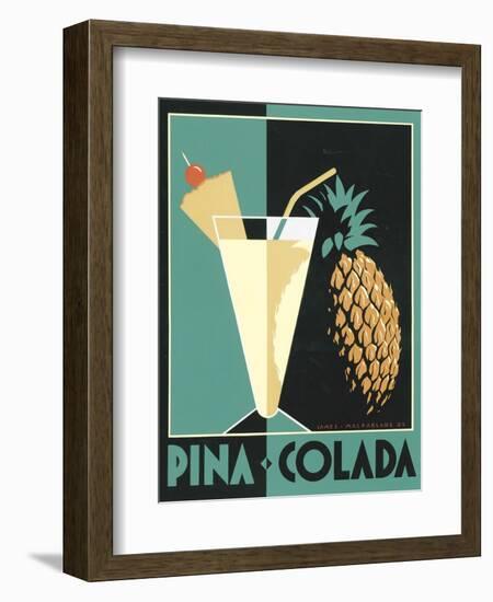 Pina Colada-Brian James-Framed Art Print