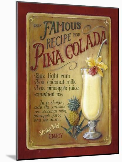 Piña Colada-Lisa Audit-Mounted Giclee Print