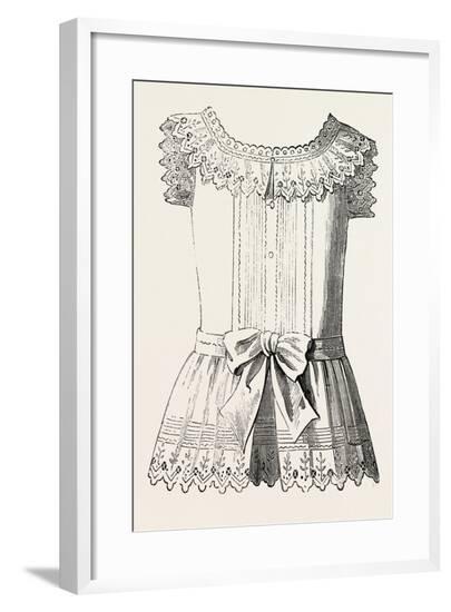 Pinafore for Girl of Three, 1882, Fashion--Framed Giclee Print