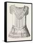 Pinafore for Girl of Three, Front, 1882, Fashion-null-Framed Stretched Canvas