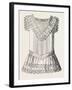 Pinafore for Girl of Three, Front, 1882, Fashion-null-Framed Giclee Print