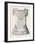 Pinafore for Girl of Three, Front, 1882, Fashion-null-Framed Giclee Print