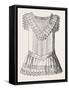 Pinafore for Girl of Three, Front, 1882, Fashion-null-Framed Stretched Canvas