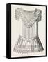 Pinafore for Girl of Three, Front, 1882, Fashion-null-Framed Stretched Canvas