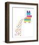 Pinata Poop-Michael Buxton-Framed Art Print