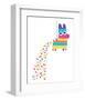 Pinata Poop-Michael Buxton-Framed Art Print