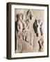 Pinax Depicting Persephone and Pluto Receiving Other Gods Bearing Gifts-null-Framed Giclee Print