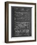 Pinball Machine Patent-null-Framed Art Print