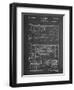 Pinball Machine Patent-null-Framed Art Print