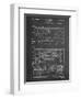 Pinball Machine Patent-null-Framed Art Print