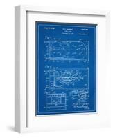 Pinball Machine Patent-null-Framed Art Print