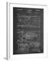 Pinball Machine Patent-null-Framed Art Print