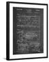 Pinball Machine Patent-null-Framed Art Print