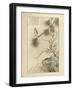 Pine and Bamboo-null-Framed Art Print