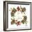 Pine Cone Christmas Wreath I-Gina Ritter-Framed Art Print