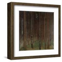 Pine Forest-Gustav Klimt-Framed Giclee Print