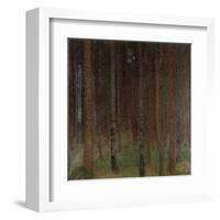 Pine Forest-Gustav Klimt-Framed Giclee Print