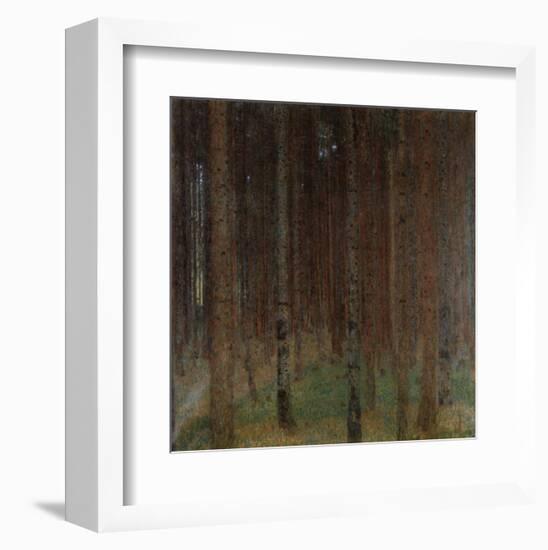 Pine Forest-Gustav Klimt-Framed Giclee Print