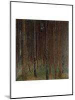 Pine Forest-Gustav Klimt-Mounted Giclee Print