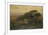 Pine Grove of the Barberini Villa, 1876-George Snr. Inness-Framed Giclee Print