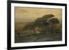 Pine Grove of the Barberini Villa, 1876-George Snr. Inness-Framed Giclee Print