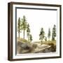 Pine Hill I-Jacob Green-Framed Art Print