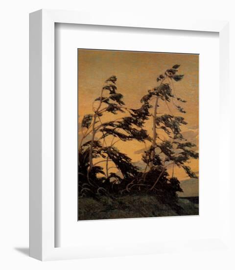 Pine Island, Georgian Bay-Tom Thomson-Framed Art Print