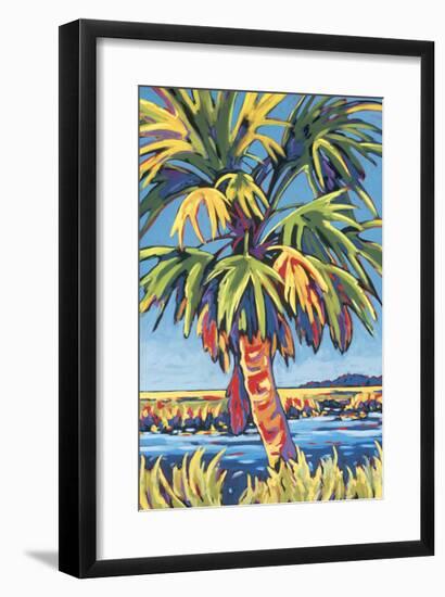 Pine Island Palm-Sally Evans-Framed Giclee Print