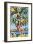 Pine Island Palm-Sally Evans-Framed Giclee Print