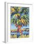 Pine Island Palm-Sally Evans-Framed Giclee Print