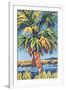 Pine Island Palm-Sally Evans-Framed Giclee Print