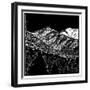 Pine Mountain (Big Pines)-Frank Redlinger-Framed Art Print