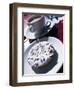 Pine Nut Cakes Dusted with Icing Sugar and Served with Coffee are a Local Speciality-Ian Aitken-Framed Premium Photographic Print