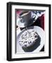 Pine Nut Cakes Dusted with Icing Sugar and Served with Coffee are a Local Speciality-Ian Aitken-Framed Photographic Print