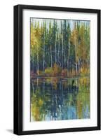 Pine Reflection I-Tim O'toole-Framed Art Print