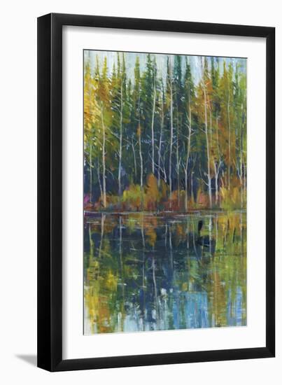 Pine Reflection I-Tim O'toole-Framed Art Print