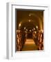 Pine Ridge Winery Cask Room, Yountville, Napa Valley, California-Walter Bibikow-Framed Photographic Print