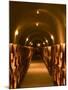 Pine Ridge Winery Cask Room, Yountville, Napa Valley, California-Walter Bibikow-Mounted Photographic Print