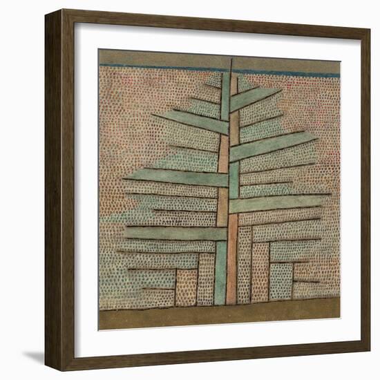 Pine Tree, 1932-Paul Klee-Framed Giclee Print