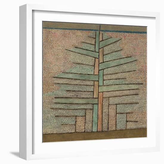 Pine Tree, 1932-Paul Klee-Framed Giclee Print