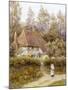 Pine Tree Cottage-Helen Allingham-Mounted Giclee Print