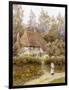 Pine Tree Cottage-Helen Allingham-Framed Giclee Print